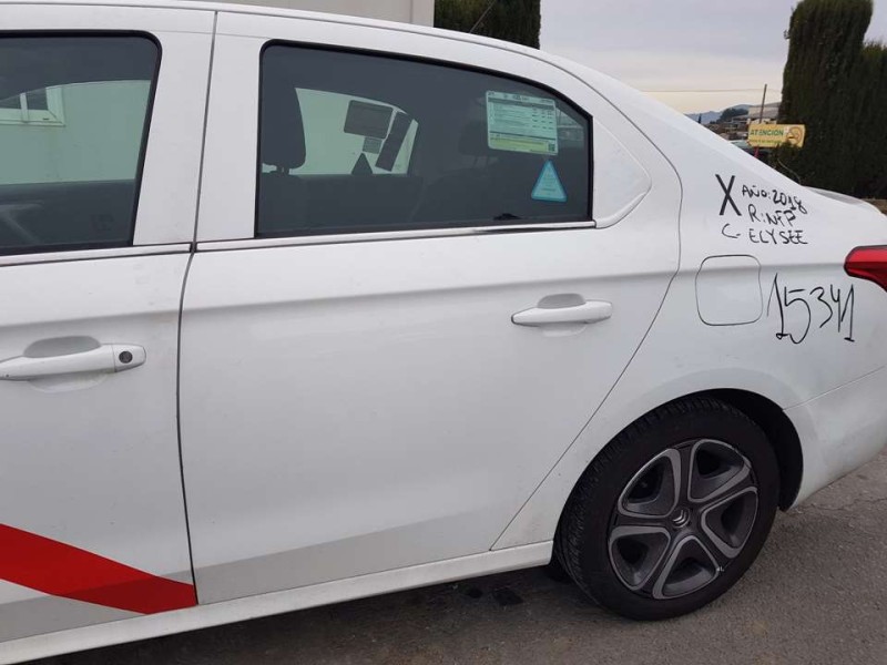 Recambio de puerta trasera izquierda para citroën c-elysée exclusive referencia OEM IAM 9675190780  