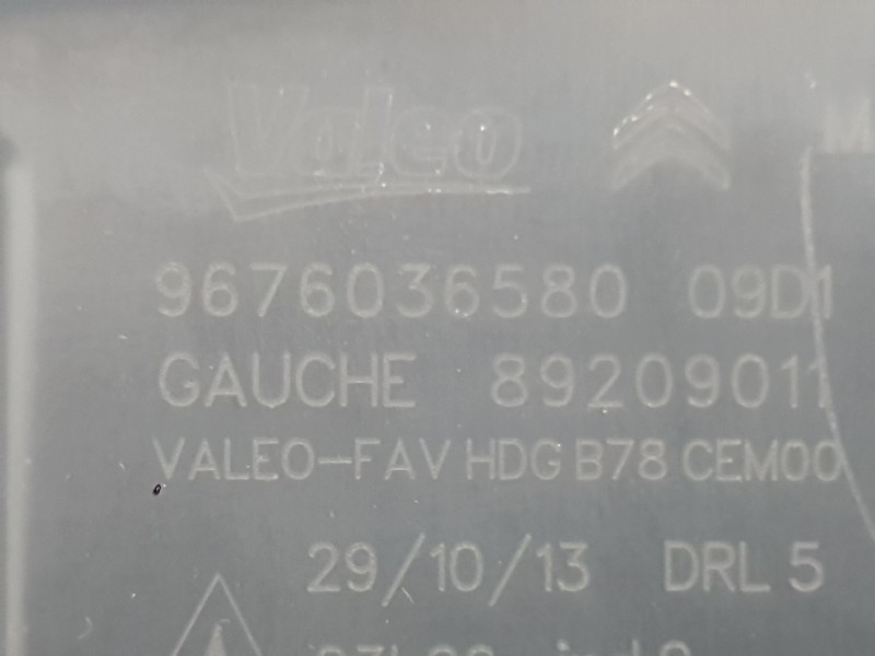 Recambio de piloto delantero izquierdo para citroën c4 grand picasso ii (da_, de_) 1.6 hdi / bluehdi 115 referencia OEM IAM   