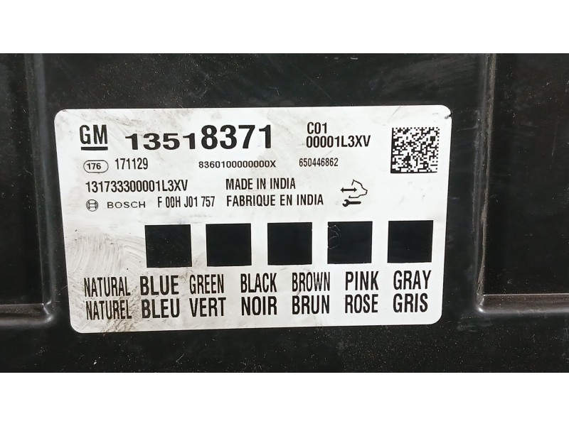 Recambio de modulo electronico para opel astra k (b16) 1.6 cdti (68) referencia OEM IAM   