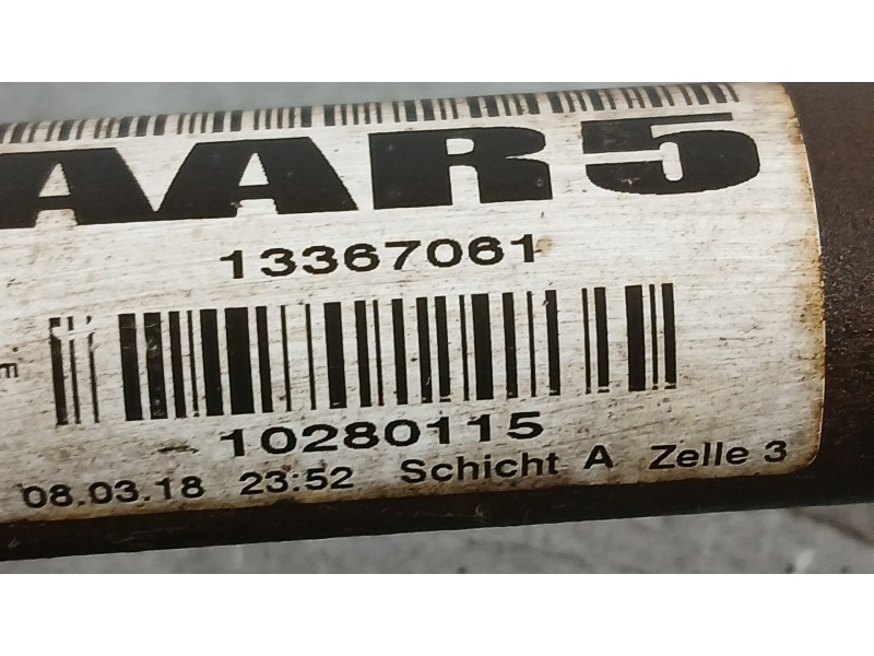 Recambio de transmision delantera izquierda para opel astra k (b16) 1.6 cdti (68) referencia OEM IAM 95522355 13367061 