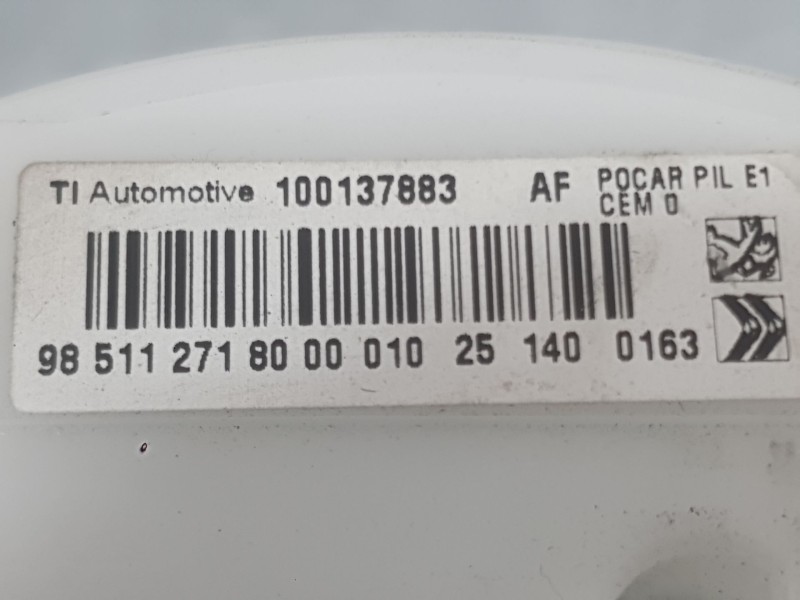 Recambio de aforador para opel mokka 1.2 (76) referencia OEM IAM 9851127180  