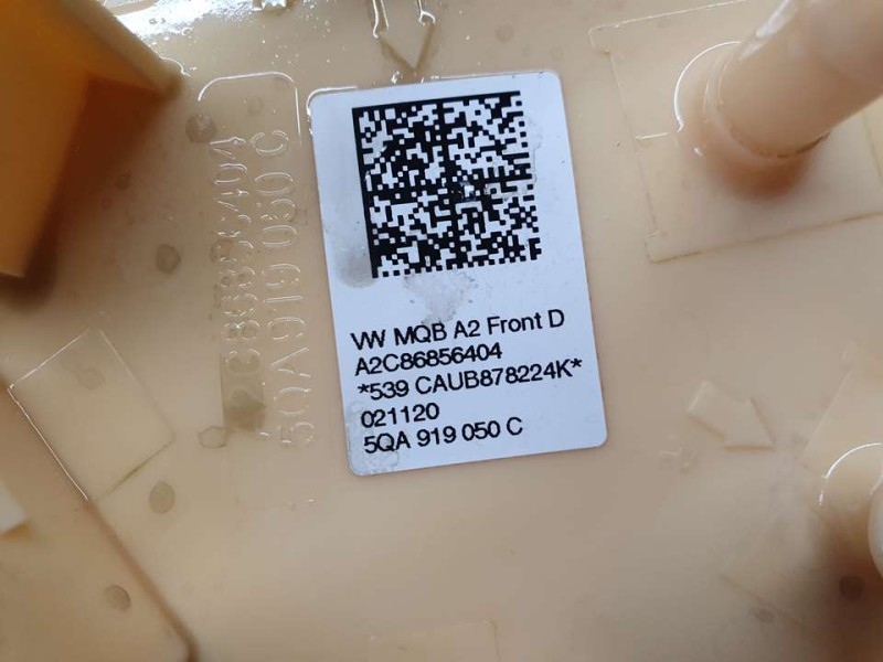 Recambio de aforador para volkswagen tiguan advance bmt referencia OEM IAM 5QA919050C A2C86856404 