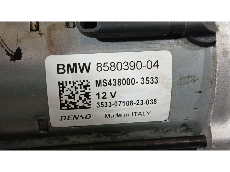 Recambio de motor arranque para bmw 1 (f40) 118 d referencia OEM IAM 12418580390  