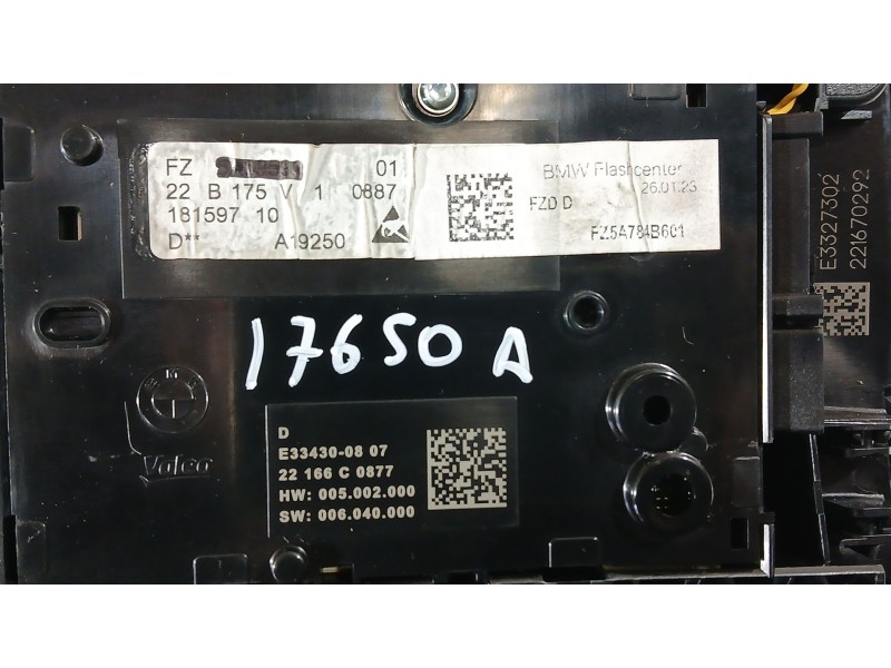 Recambio de luz interior para bmw 1 (f40) 118 d referencia OEM IAM 61315A43201  