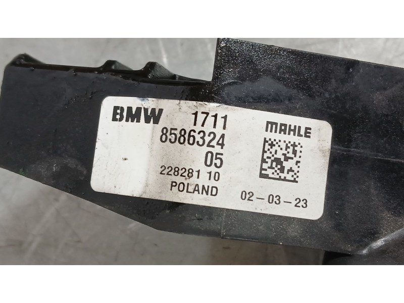 Recambio de radiador agua para bmw 1 (f40) 118 d referencia OEM IAM 17118586324  