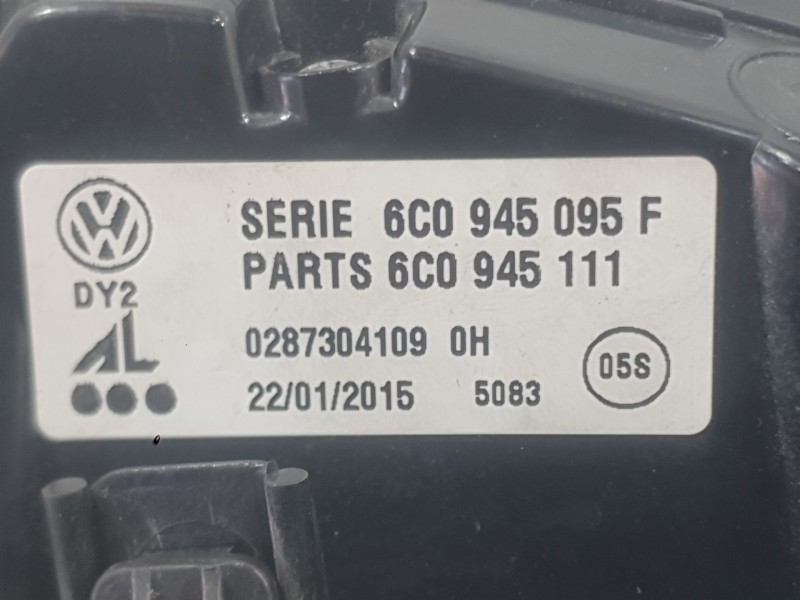 Recambio de piloto trasero izquierdo para volkswagen polo v (6r1, 6c1) 1.0 referencia OEM IAM 6C0945095K  