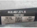 Recambio de transmision delantera izquierda para volkswagen polo v (6r1, 6c1) 1.0 referencia OEM IAM 6C0407271H  