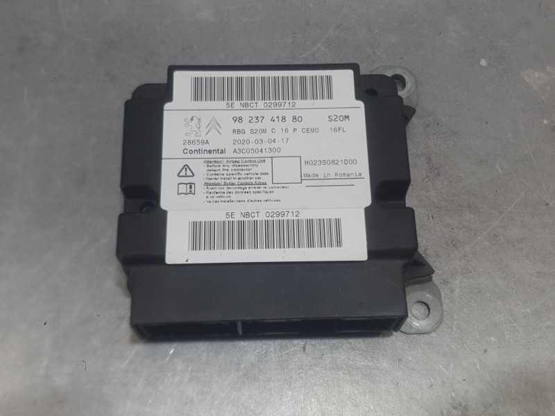 Recambio de kit airbag para citroën c5 aircross (ac_, aj_, ar_, a4_) 1.2 puretech 130 (arhnsj) referencia OEM IAM 98223378ZD C/S