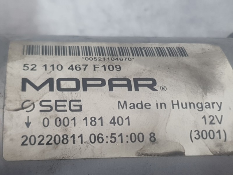 Recambio de motor arranque para fiat doblo cargo (263_) 1.6 d multijet referencia OEM IAM 52110467 71798132 