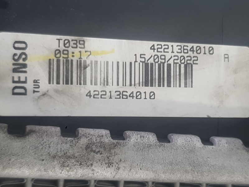 Recambio de radiador agua para fiat doblo cargo (263_) 1.6 d multijet referencia OEM IAM 51897080  