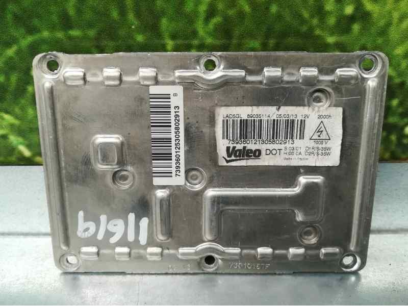 Recambio de centralita faros xenon para peugeot 607 (s2) titanio pack referencia OEM IAM 89035114 89035114 VALEO