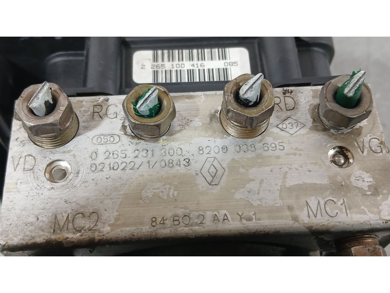 Recambio de abs para renault megane ii coupé-cabriolet (em0/1_) 1.6 referencia OEM IAM 820003895 bosch 0265231300