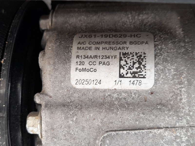 Recambio de compresor aire acondicionado para ford puma (j2k, cf7) 1.0 ecoboost mhev referencia OEM IAM 2469393  