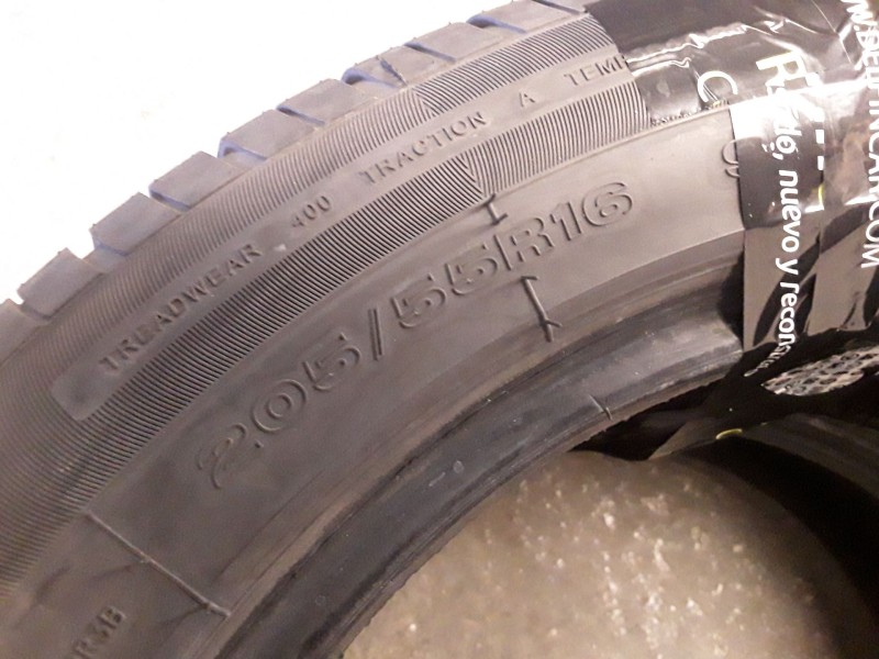 Recambio de neumatico pareja para neumaticos reutilizados - referencia OEM IAM 205551691V ONIX 205/55/16/91V