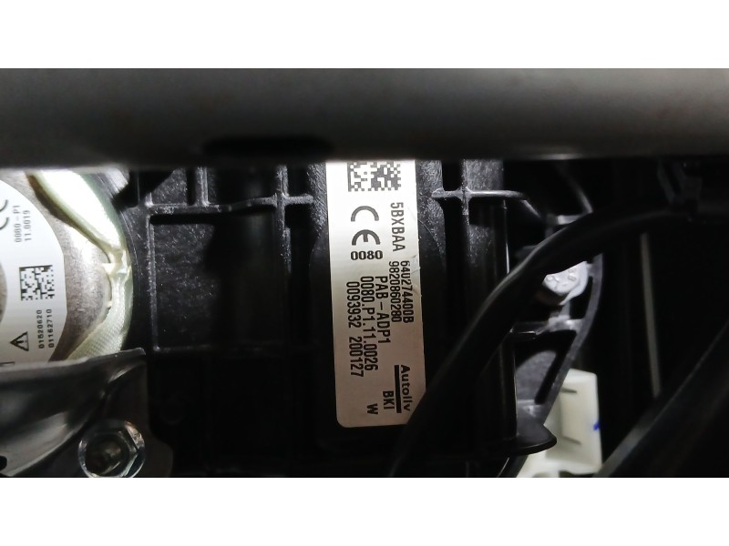 Recambio de kit airbag para opel corsa f (p2jo) 1.2 (68) referencia OEM IAM 39198947 C/SALPICADERO Y PRETENSORES 39198947 CONDUC