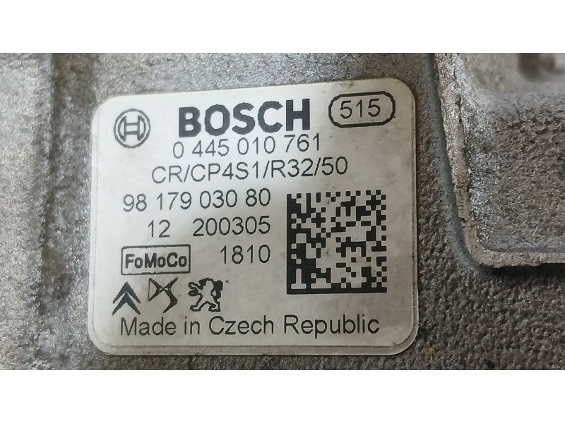 Recambio de bomba alta presion para opel crossland x / crossland (p17, p2qo) 1.5 turbo d (75) referencia OEM IAM   