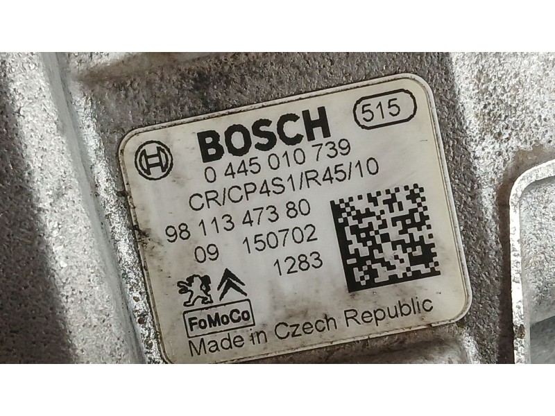 Recambio de bomba alta presion para peugeot 3008 i monospace (0u_) 1.6 bluehdi 120 referencia OEM IAM 9811347380 BOSCH 044501073