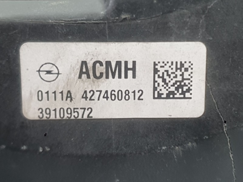Recambio de electroventilador para opel astra k (b16) 1.2 turbo (68) referencia OEM IAM 39151591  