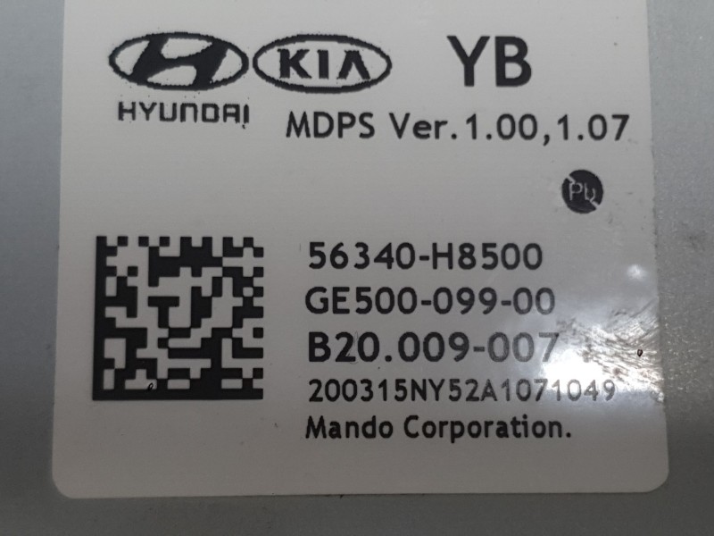 Recambio de columna direccion para kia stonic (yb) 1.0 t-gdi referencia OEM IAM 56310H8300  