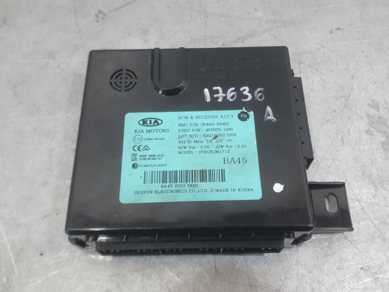 Recambio de modulo electronico para kia stonic (yb) 1.0 t-gdi referencia OEM IAM   