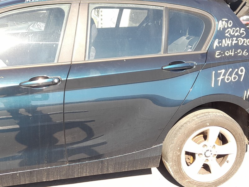 Recambio de puerta trasera izquierda para bmw 1 (f20) 118 d referencia OEM IAM 41525A2A397  