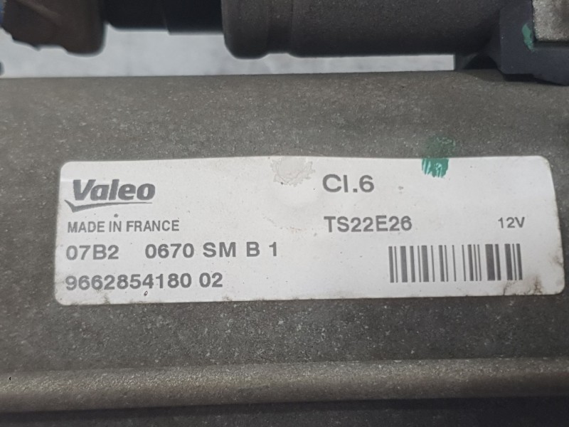 Recambio de motor arranque para peugeot 3008 i monospace (0u_) 1.6 hdi referencia OEM IAM 5802CE 5802AE 