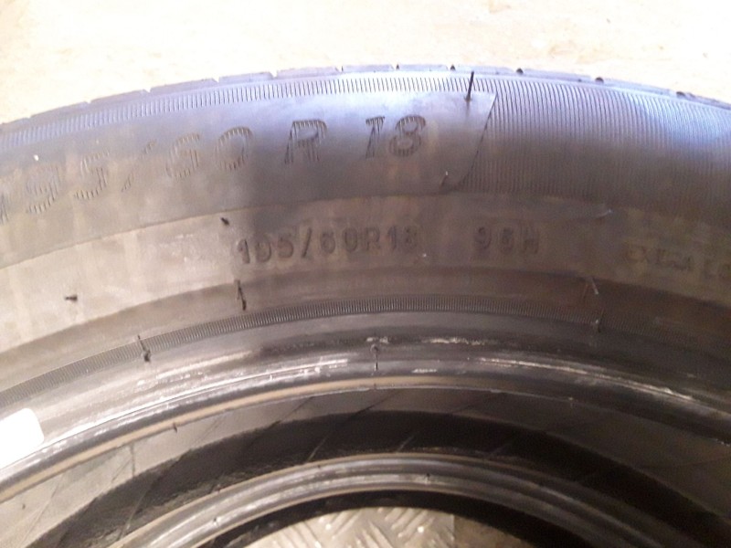 Recambio de neumatico pareja para neumaticos reutilizados - referencia OEM IAM 195601896H MICHELIN 195/60/18/96H
