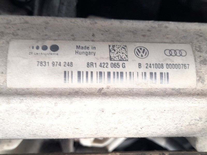Recambio de cremallera direccion para audi q5 (8rb) 2.0 tdi quattro referencia OEM IAM 8R1422065GX ASISTIDA 