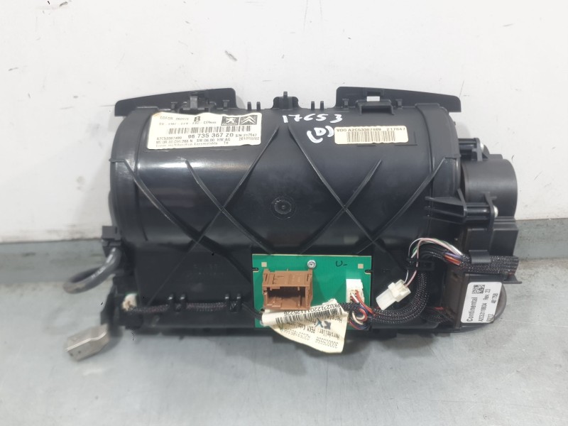 Recambio de pantalla multifuncion para peugeot 3008 i monospace (0u_) 1.6 hdi referencia OEM IAM 96735367ZD  