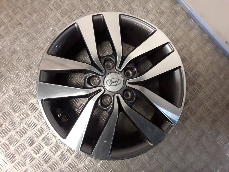 Recambio de juego llantas aluminio para hyundai i30 (pde, pd, pden) 1.0 t-gdi referencia OEM IAM 6.5X16 5 TORN ET50 ROZADAS ALUM
