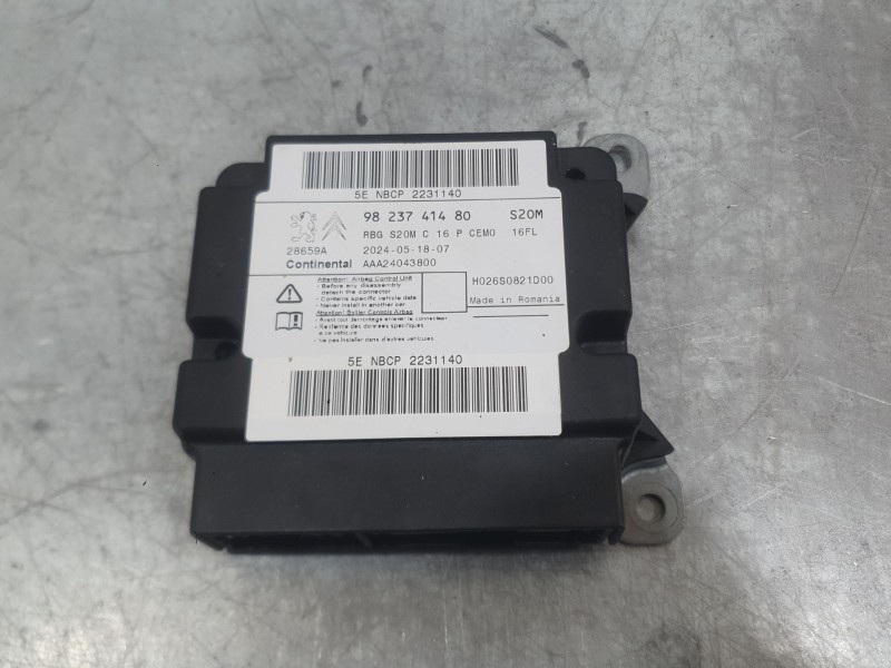 Recambio de kit airbag para citroën c3 iii (sx) 1.5 bluehdi 100 (sxyhyp, sxyhtu) referencia OEM IAM  C/SALPICADERO Y PRETENSORES