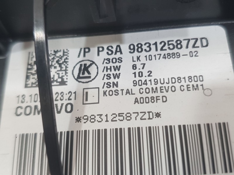 Recambio de mando luces y limpia para citroën c3 iii (sx) 1.5 bluehdi 100 (sxyhyp, sxyhtu) referencia OEM IAM   