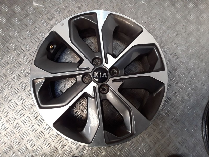 Recambio de juego llantas aluminio para kia stonic (yb) 1.0 t-gdi referencia OEM IAM 6.5X17 4 TORN ET49 ROZADAS ALUMINIO