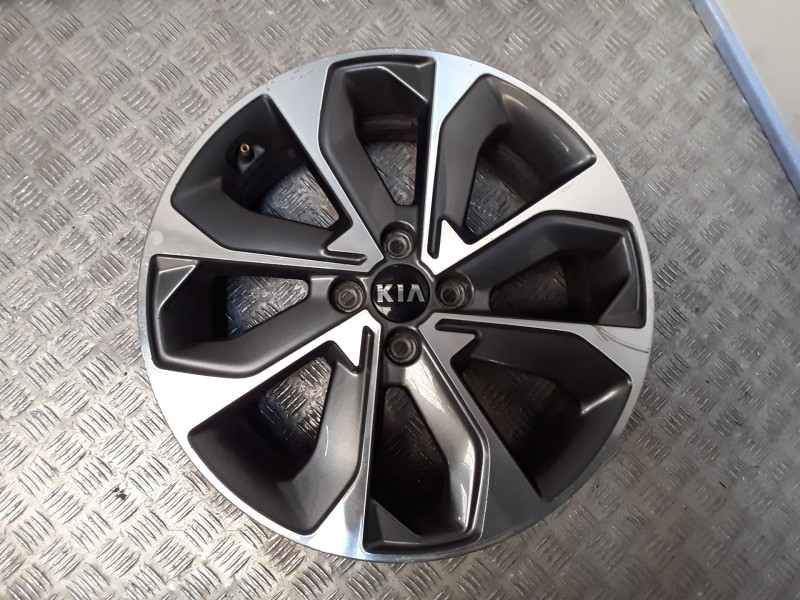 Recambio de juego llantas aluminio para kia stonic (yb) 1.0 t-gdi referencia OEM IAM 6.5X17 4 TORN ET49 ROZADAS ALUMINIO