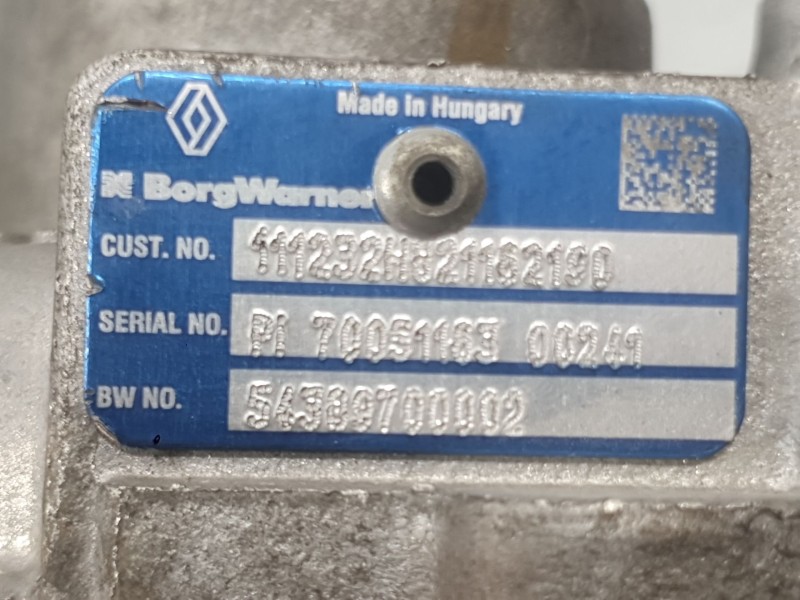Recambio de turbocompresor para nissan juke (f15) acenta referencia OEM IAM   