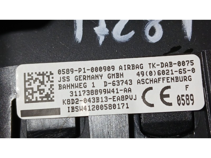 Recambio de kit airbag para land rover range rover evoque (l551) 2.0 d150 mhev 4x4 referencia OEM IAM LR133293 C/SALPICADERO Y P