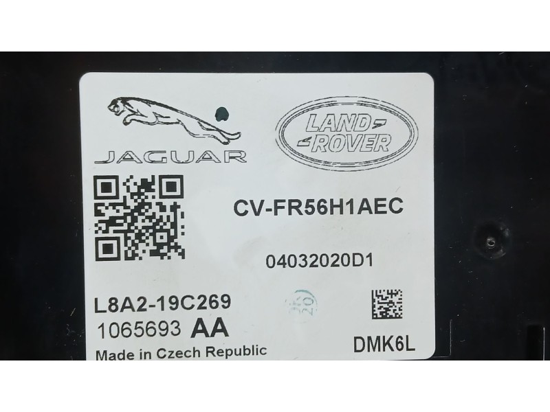 Recambio de mando climatizador para land rover range rover evoque (l551) 2.0 d150 mhev 4x4 referencia OEM IAM L8A219C269  