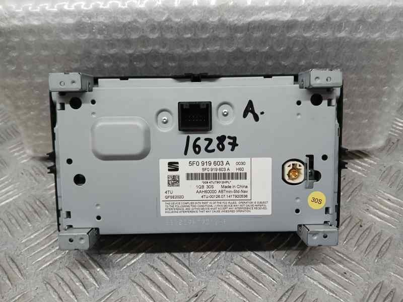 Recambio de sistema navegacion gps para seat leon st (5f8) fr referencia OEM IAM 5F0919603A  
