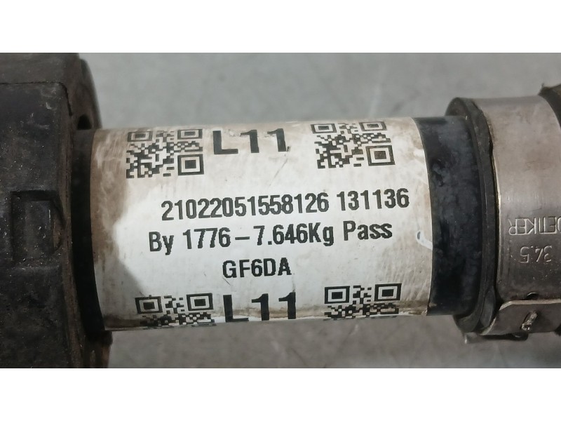Recambio de transmision delantera izquierda para land rover range rover evoque (l551) 2.0 d150 mhev 4x4 referencia OEM IAM LR139