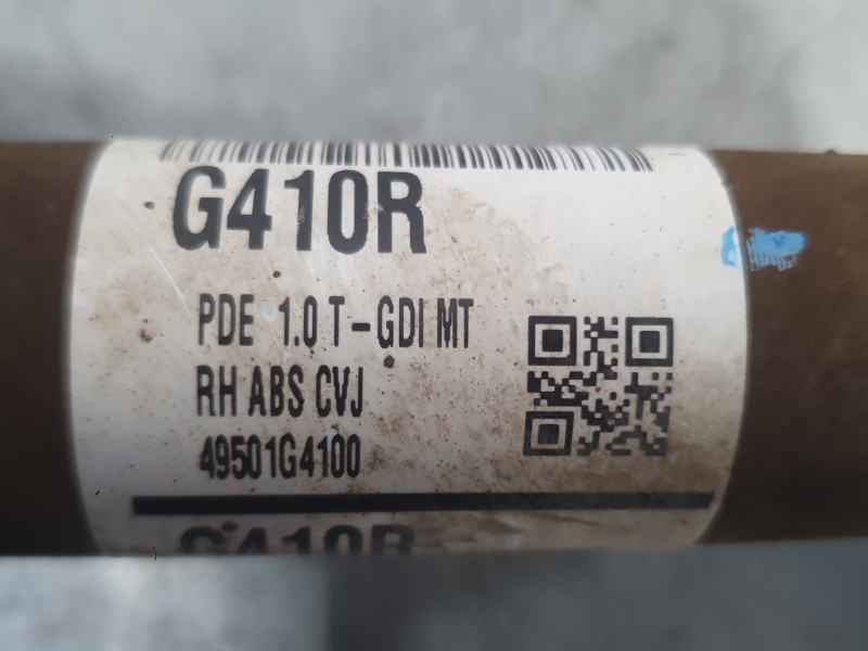 Recambio de transmision delantera derecha para hyundai i30 (pde, pd, pden) 1.0 t-gdi referencia OEM IAM 49501G4100  