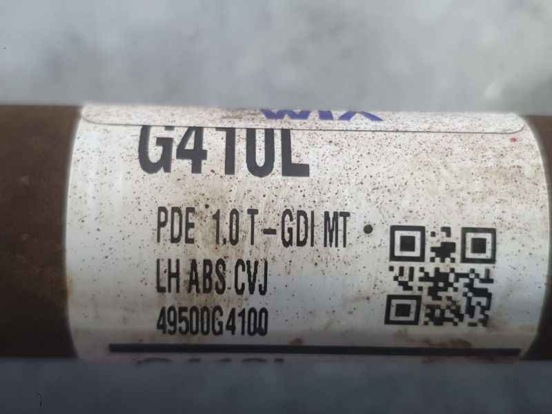 Recambio de transmision delantera izquierda para hyundai i30 (pde, pd, pden) 1.0 t-gdi referencia OEM IAM 49500G4100  
