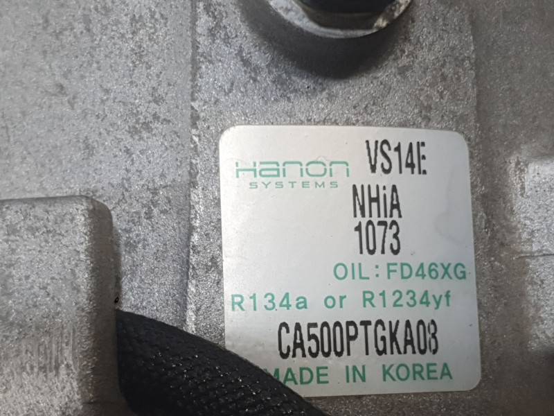 Recambio de compresor aire acondicionado para hyundai i30 (pde, pd, pden) 1.0 t-gdi referencia OEM IAM 97701G4450  