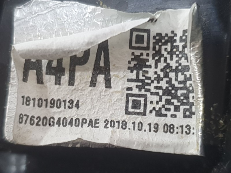 Recambio de retrovisor derecho para hyundai i30 (pde, pd, pden) 1.0 t-gdi referencia OEM IAM 87620G4040  