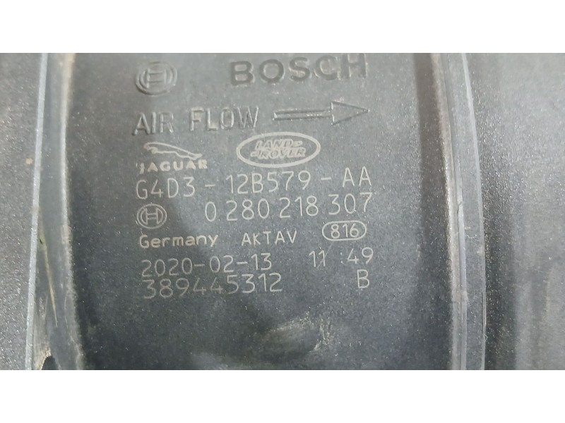 Recambio de caudalimetro para land rover range rover evoque (l551) 2.0 d150 mhev 4x4 referencia OEM IAM   