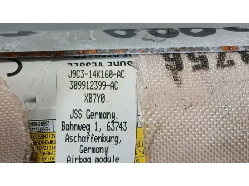 Recambio de airbag cortina delantero izquierdo para land rover range rover evoque (l551) 2.0 d150 mhev 4x4 referencia OEM IAM LR