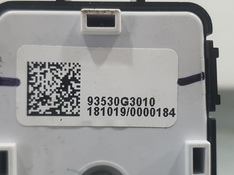 Recambio de mando retrovisor para hyundai i30 (pde, pd, pden) 1.0 t-gdi referencia OEM IAM 93530G3010PMP  