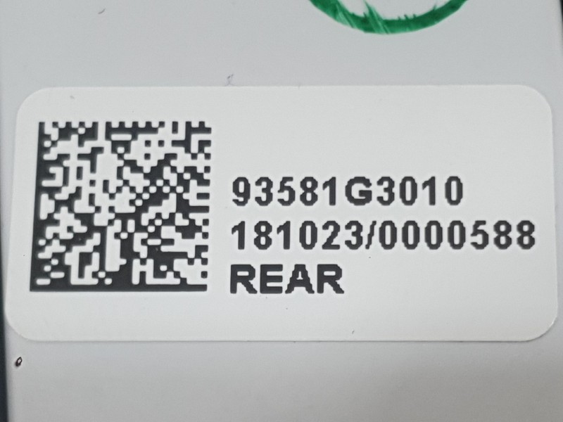 Recambio de mando elevalunas trasero izquierdo para hyundai i30 (pde, pd, pden) 1.0 t-gdi referencia OEM IAM 93576G3010PMP  