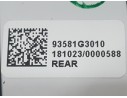 Recambio de mando elevalunas trasero izquierdo para hyundai i30 (pde, pd, pden) 1.0 t-gdi referencia OEM IAM 93576G3010PMP  