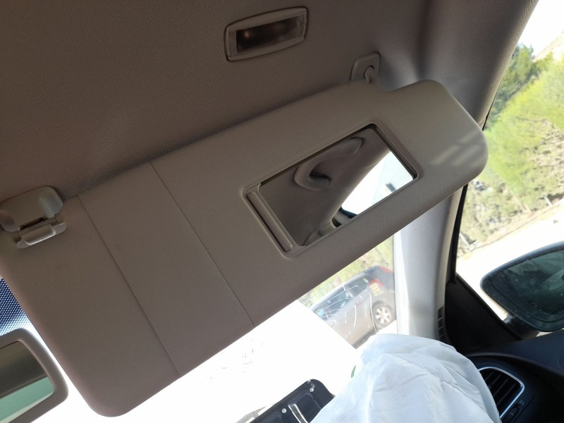 Recambio de parasol derecho para volkswagen golf vi (5k1) 1.2 tsi referencia OEM IAM 1K0857552K  