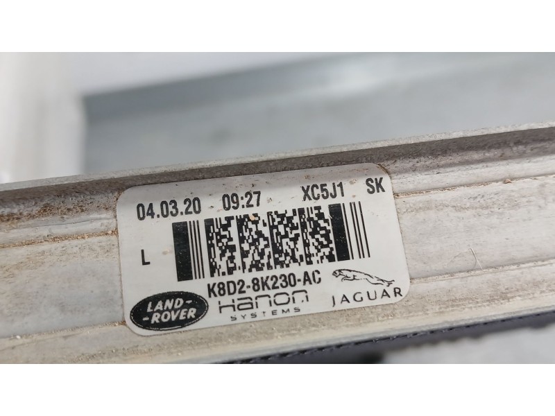 Recambio de radiador agua adicional para land rover range rover evoque (l551) 2.0 d150 mhev 4x4 referencia OEM IAM   